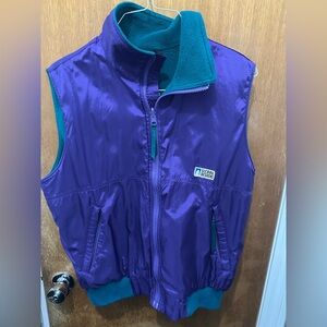 Vintage women’s Sierra Designs fleece Vest Women’s 80’s Vintage Windbreaker